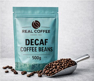 Home decaf coffee beans